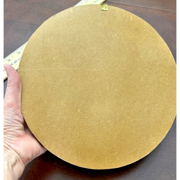 Holy Family Gypsum Olive Wood Hand-Carved Wall Plaque Bethlehem Holy Land Arts - Picture 9 of 10